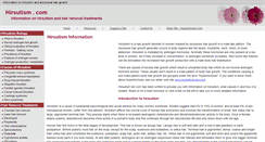 Desktop Screenshot of hirsutism.com